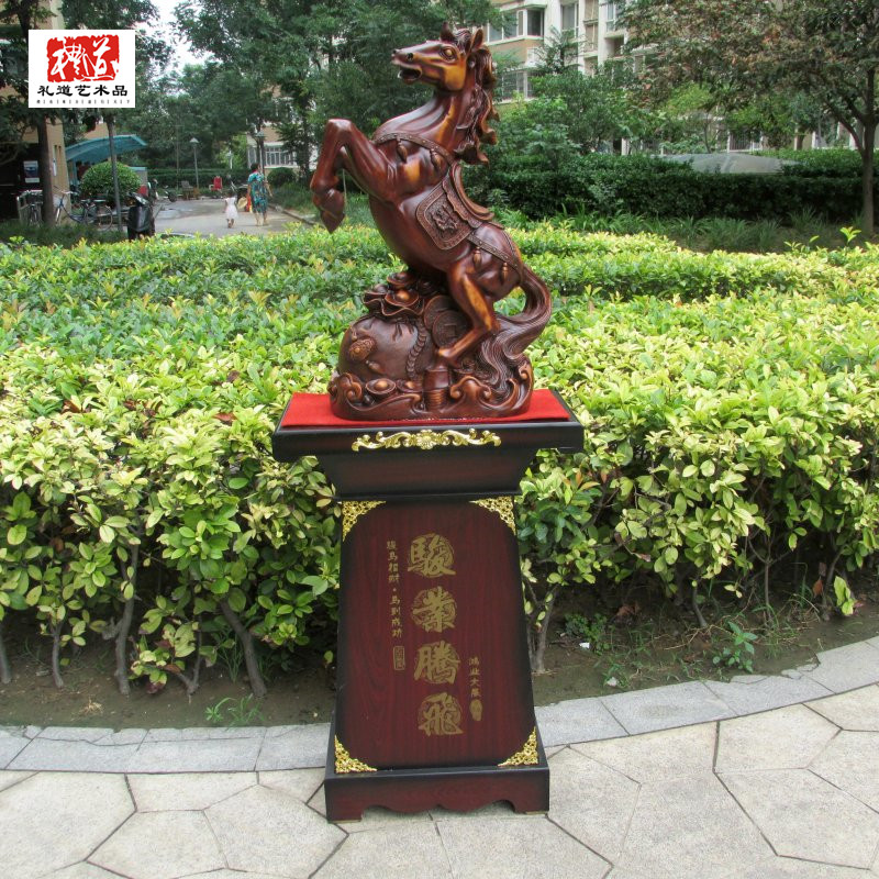 鄭州開(kāi)業(yè)喬遷樹(shù)脂馬落地?cái)[件立馬成功馬到成功